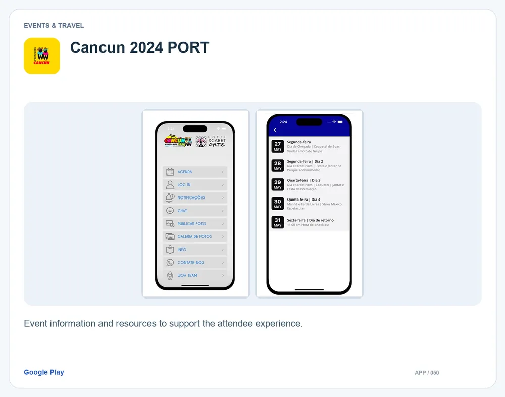 Cancun 2024 PORT: Event information and resources to support the attendee experience.