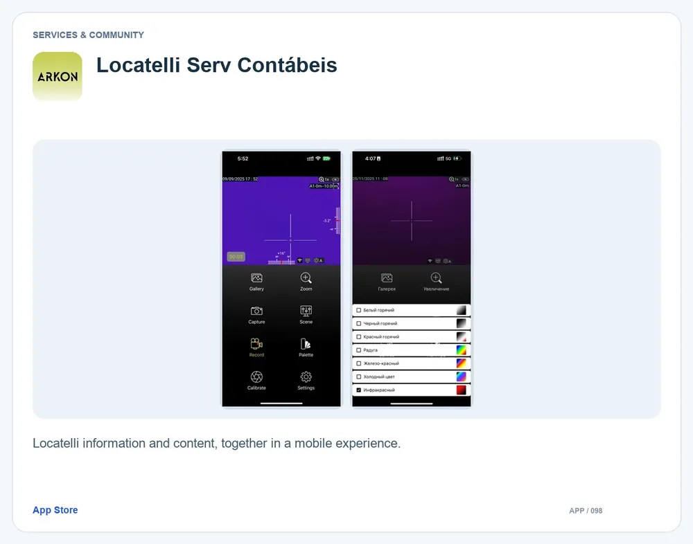 Locatelli Serv Contábeis: Locatelli information and content, together in a mobile experience.